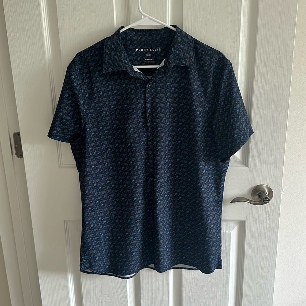 Perry Ellis short sleeve button-down.